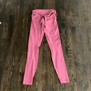 Lululemon align leggings with tie